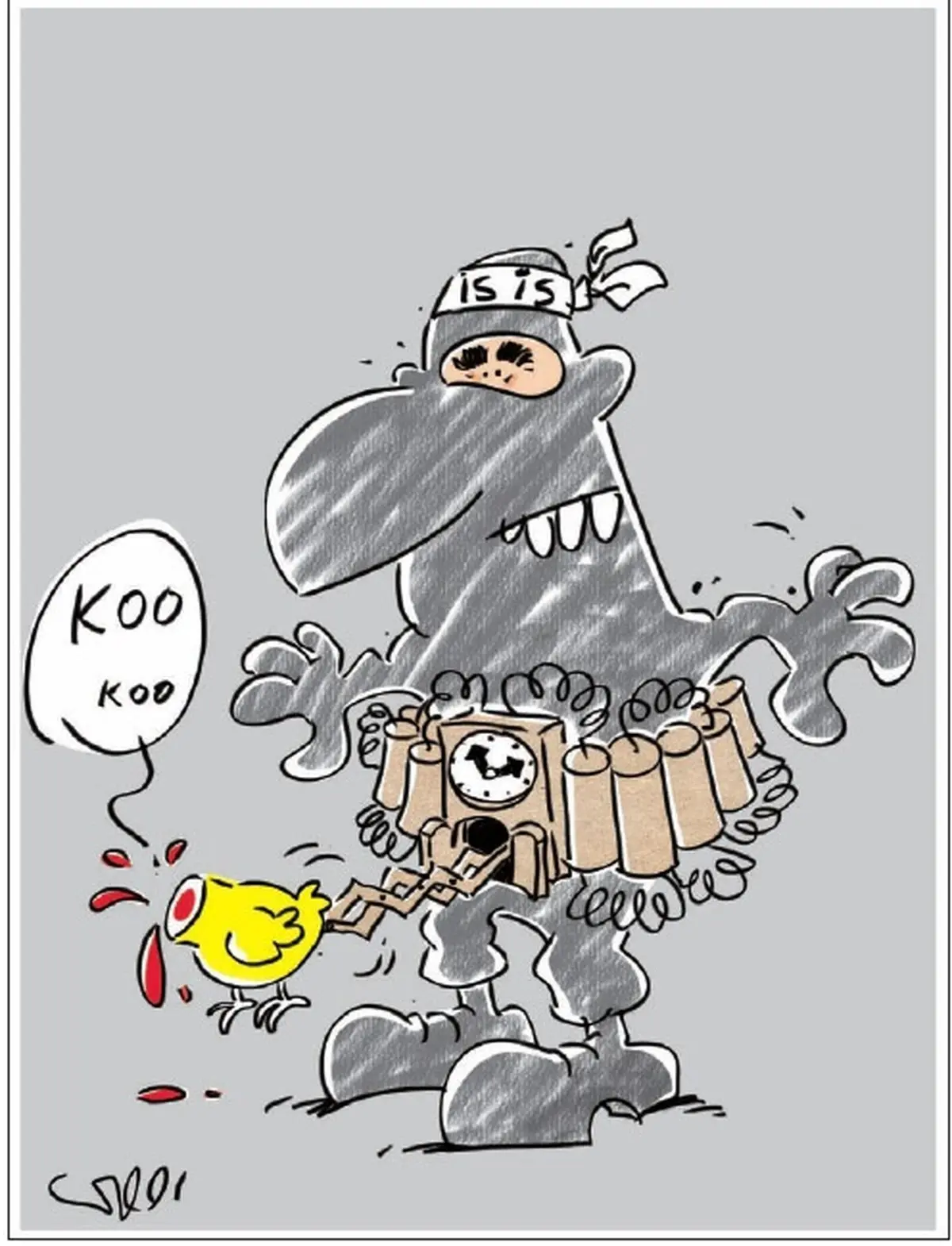 کاریکاتور/ من یک داعشی هستم!