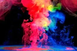 عکس هایی از هنرنمایی فوق العاده زیبا با رنگ و بخار / تصاویر