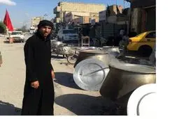 بازيکن عراقي استقلال نذرش را ادا کرد (عکس)