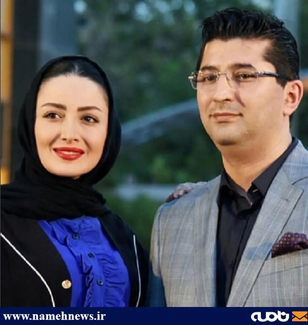 شیلا خداداد و همسرش در جشن حافظ/ عکس