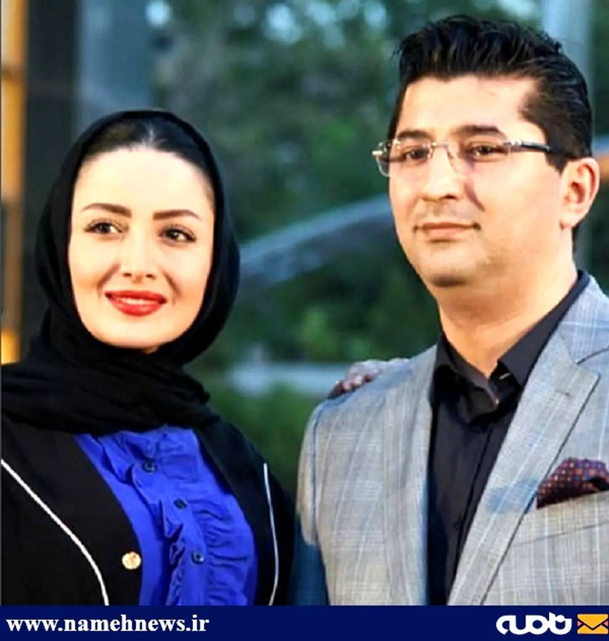 شیلا خداداد و همسرش در جشن حافظ/ عکس