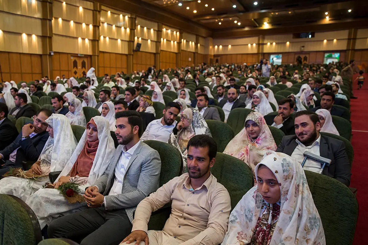 مراسم عقد ۲۲۰ زوج بسیجی