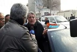 پیکر آیت الله هاشمی رفسنجانی در کنار امام آرام گرفت