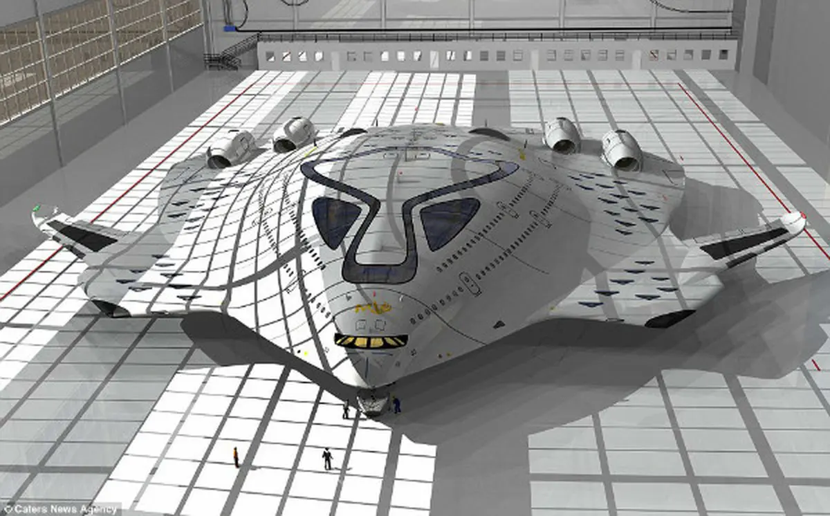 طرح مفهومی اولین هواپیمای مافوق صوت مسافربری با سوخت هسته‌ای به ثبت رسید+ تصویر