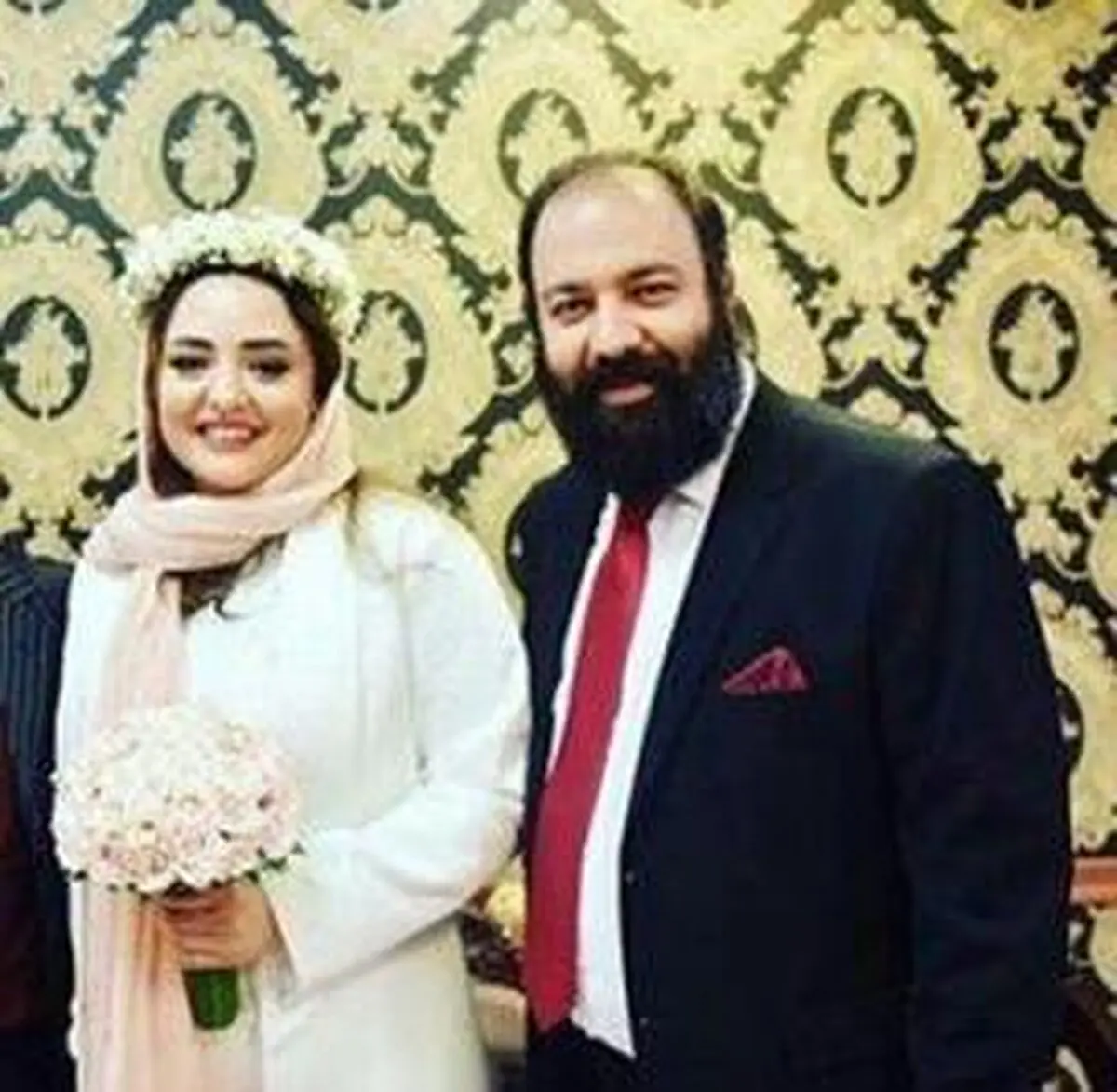 تصاویری از مراسم ازدواج نرگس محمدی و تهیه کننده سینما