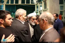 مراسم وداع با پیکر آیت الله هاشمی رفسنجانی(ره) در حسینیه جماران/تصاویر