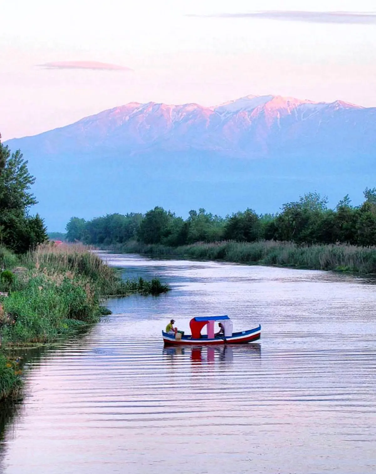 تصویری زیبا از لنگرود واقع در استان  گیلان