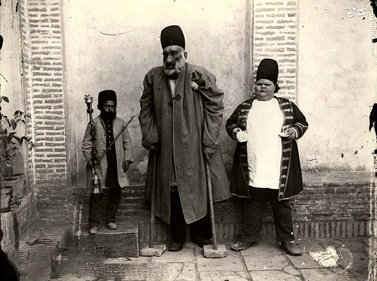 پهلوان یزدی بزرگ در دوران كهولت/عکس