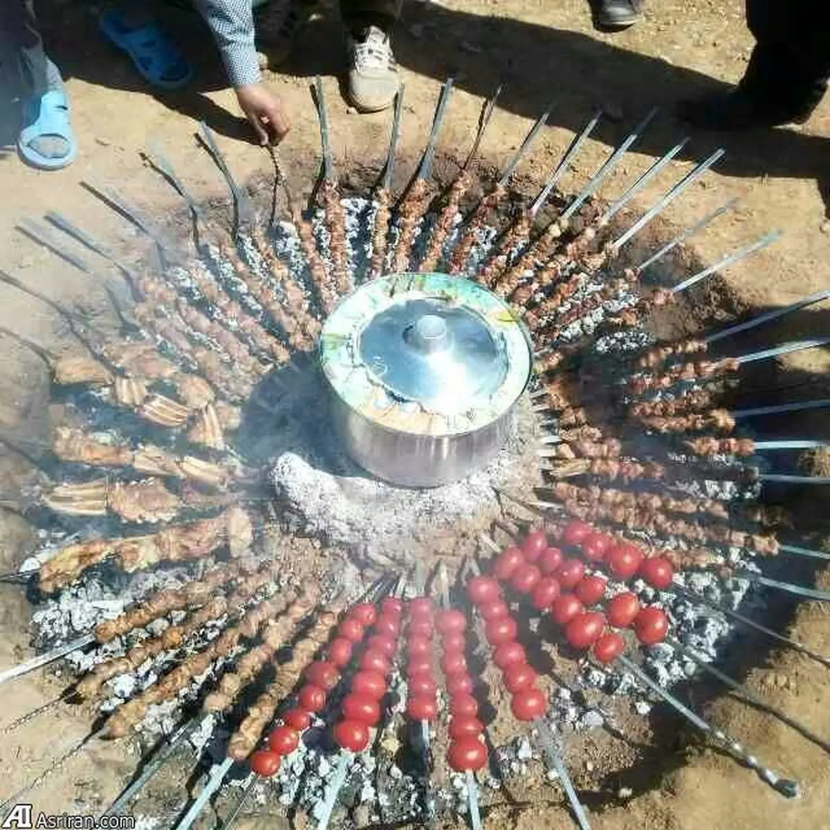 به این میگن منقل!/عکس