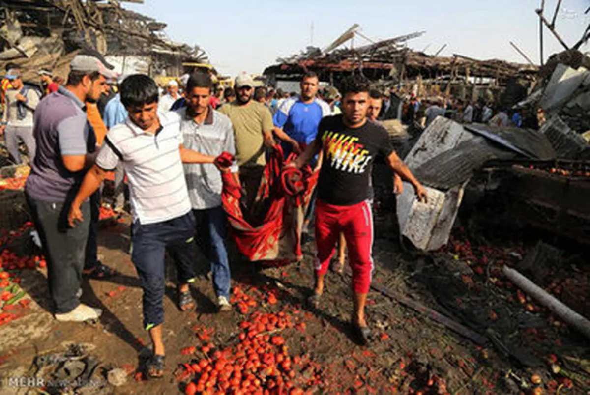 انفجار مرگبار در بغداد‎/ تصاویر