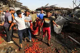 انفجار مرگبار در بغداد‎/ تصاویر