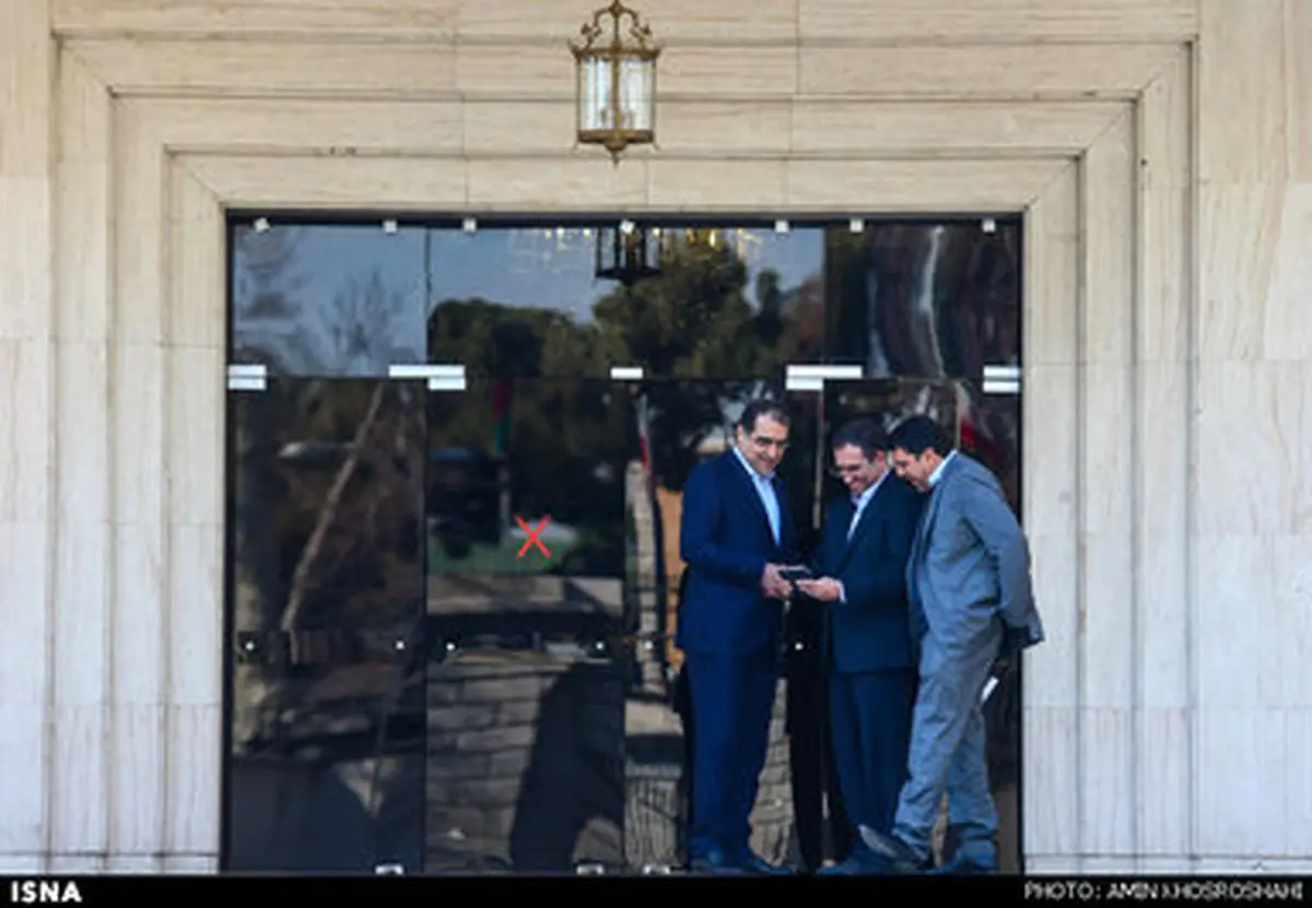 حاشیه‌های جلسه هئیت دولت/ از اخم ظریف تا لبخند صالحی/تصاویر