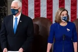 مهلت ۲۴ ساعته رئیس مجلس نمایندگان آمریکا به پنس برای برکناری ترامپ / پلوسی: اگر ترامپ برکنار نشود، استیضاح خواهد شد