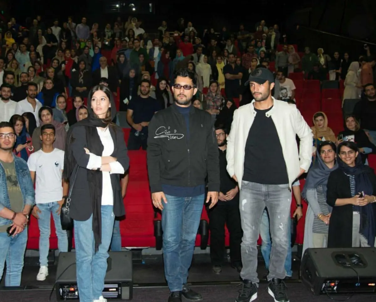 تیپ دو سوپر استار سینما در اکران فیلم "خانه دختر"/عکس