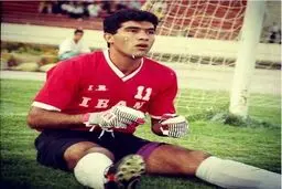 عکس خاطره انگیز احمدرضا عابدزاده در لباس تیم ملی