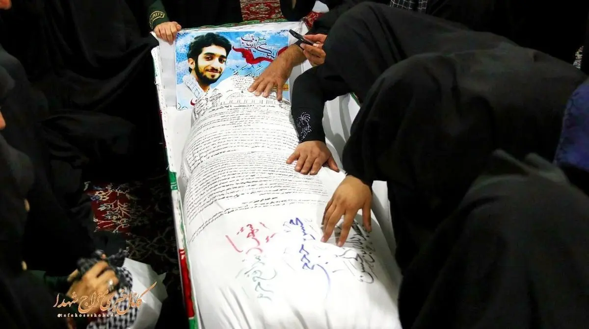 نخستین تصاویر از پیکر بی‌سر شهیدحججی