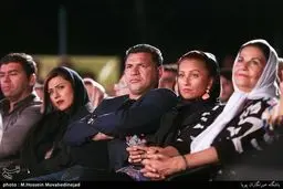 علی دایی و همسرش در یک کنسرت موسیقی/عکس