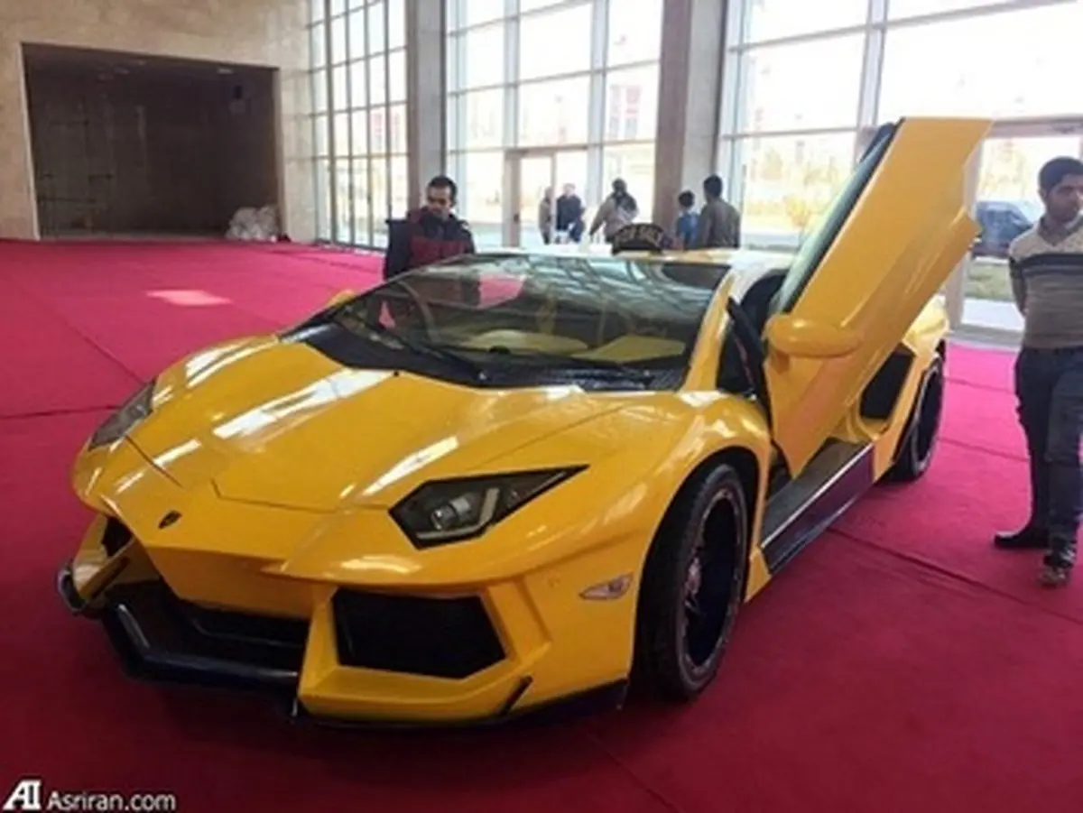 لامبورگینی ایرانی در نمایشگاه خودروی تهران/عکس