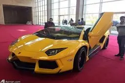 لامبورگینی ایرانی در نمایشگاه خودروی تهران/عکس