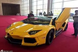 لامبورگینی ایرانی در نمایشگاه خودروی تهران/عکس