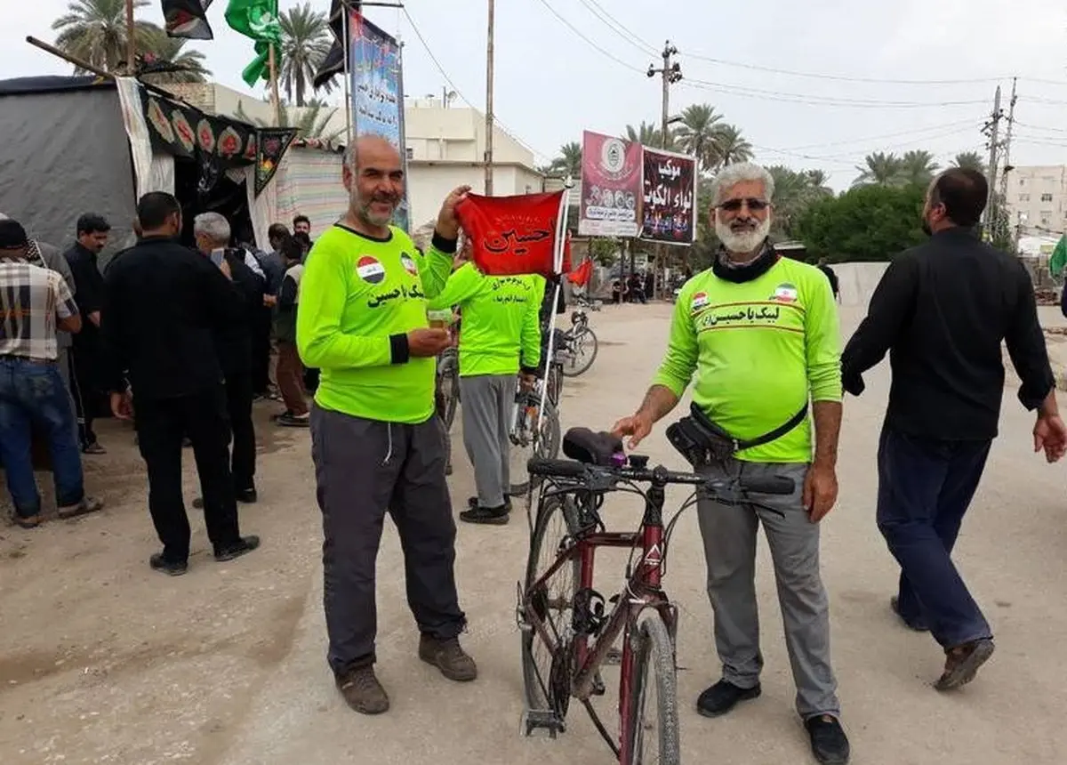 رکابزنی از خرمشهر تا کربلا / عکس