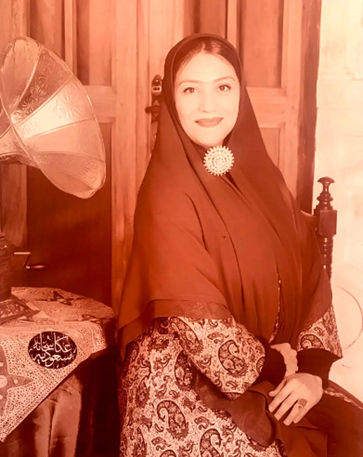 عکس / شبنم مقدمی در لباس عهد قجر!