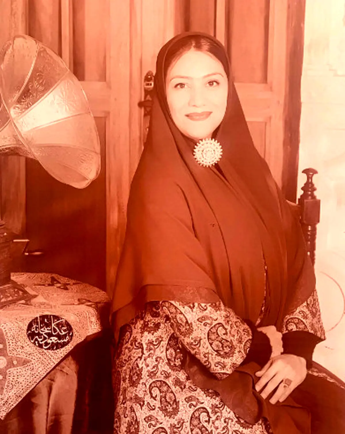 عکس / شبنم مقدمی در لباس عهد قجر!