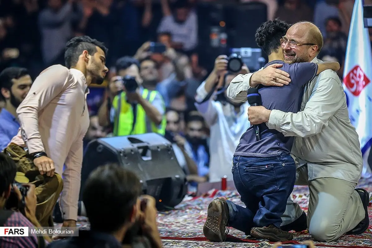 عکس خاص از محمد باقر قالیباف