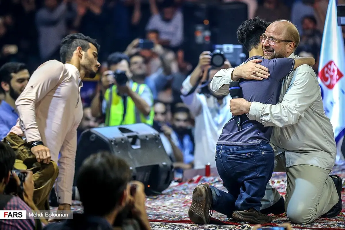 عکس خاص از محمد باقر قالیباف