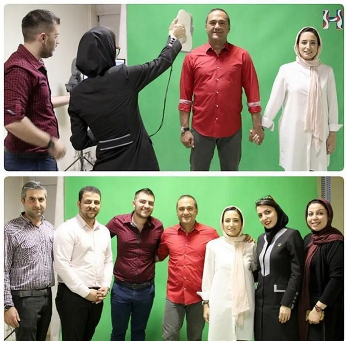 پست اینستاگرامی جنجالی نگار جواهریان در کنار رامبد جوان/عکس