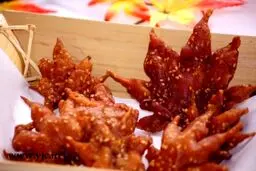 "برگ سوخاری" غذایی عجیب +عکس