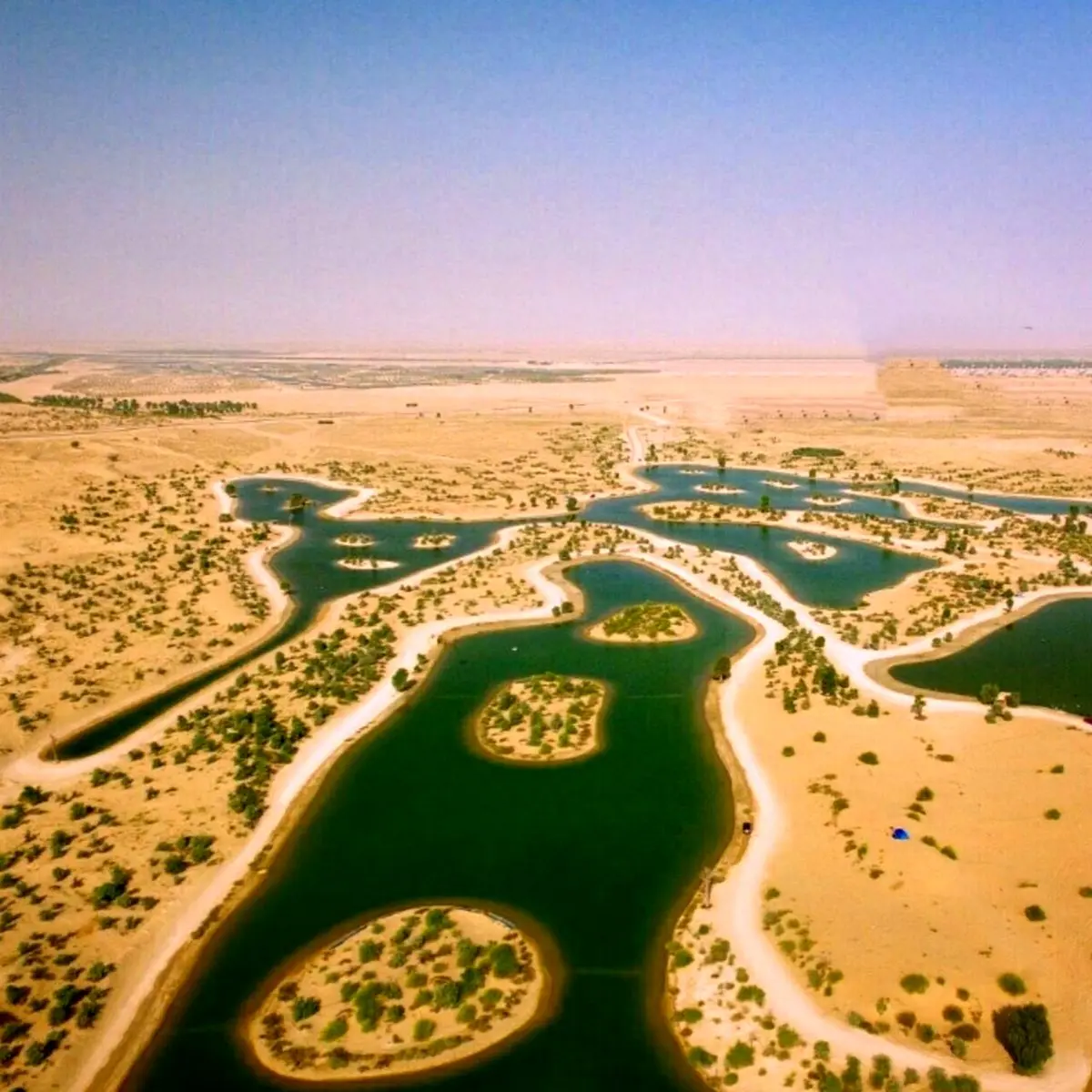 عکسی زیبا از دریاچه ای که قبلا نبوده ولی حالا هست!!