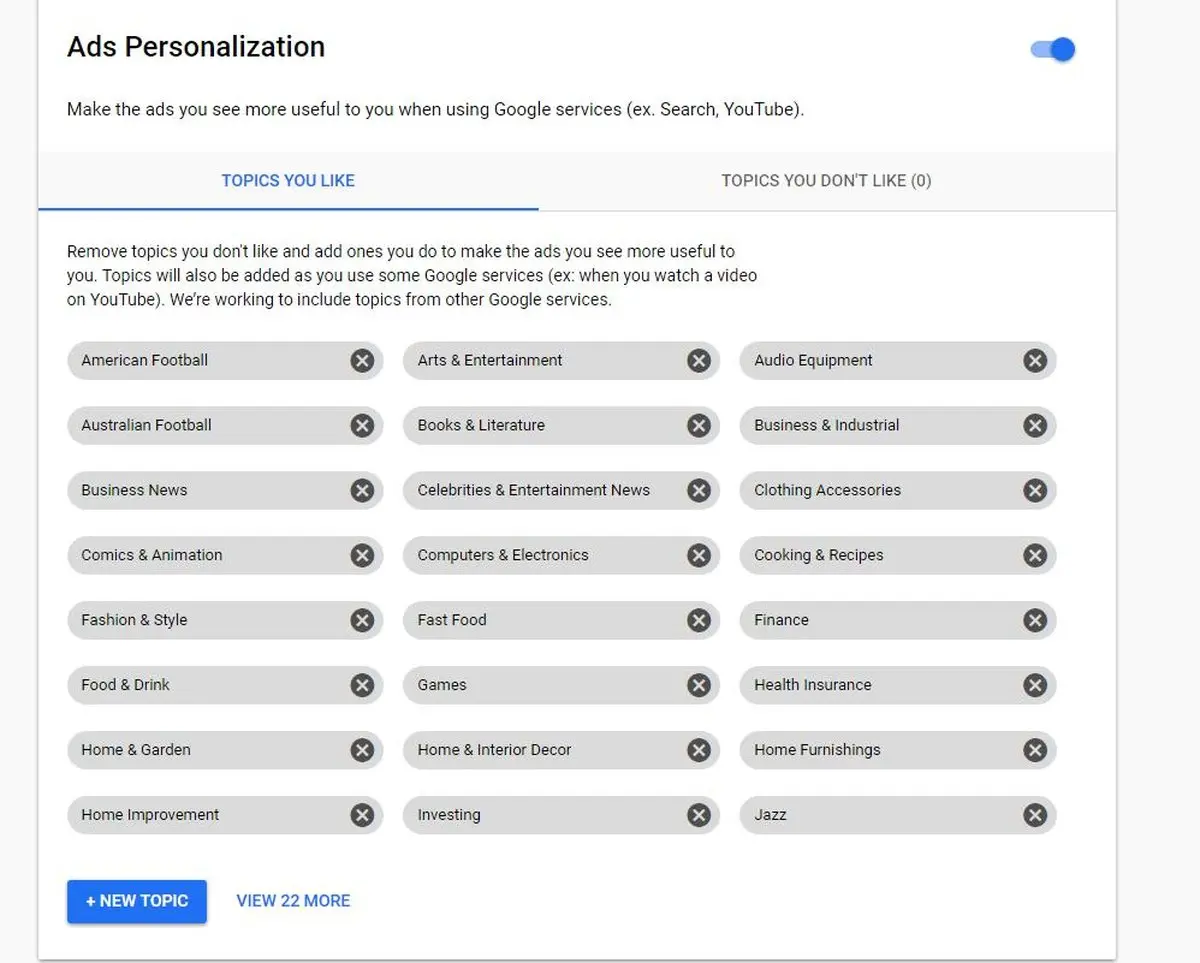 گوگل در مورد ما چه اطلاعاتی دارد و چگونه آن ها را مدیریت کنیم؟