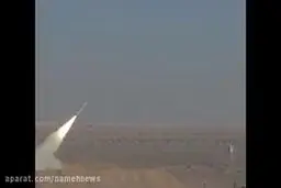 ببینید: لحظه شلیک موشک کروز هویزه