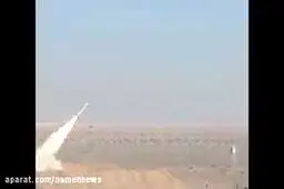 ببینید: لحظه شلیک موشک کروز هویزه