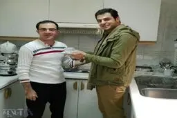 دیدار علی‌ ضیا با آبدارچی محبوب اینستاگرام+عکس
