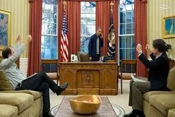 شادی اوباما از رأی مجلس سنا/عکس