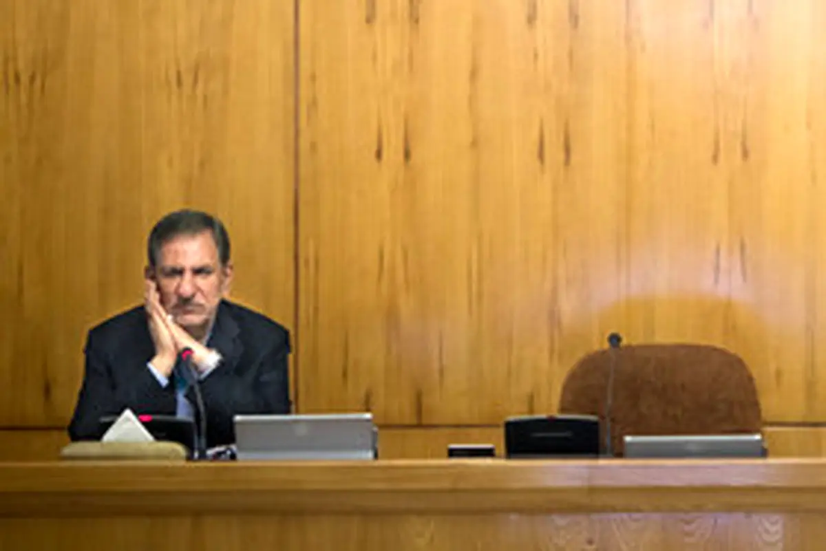 تصاویر جلسه هیات دولت در غیاب حسن روحانی