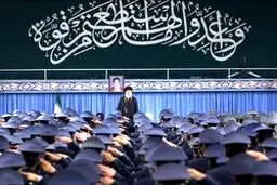 فرماندهان و کارکنان نیروی هوایی با رهبر انقلاب دیدار کردند/آیت‌الله خامنه‌ای: رژیم آمریکا تجسم شرارت، خشونت، بحران سازی و جنگ آفرینی است/به «پیشنهاد» اروپایی‌ها هم اعتماد نکنید/بگذارید راه‌پیمایی 22 بهمن همینطور باعظمت انجام شود، جای تسویه حساب نیست