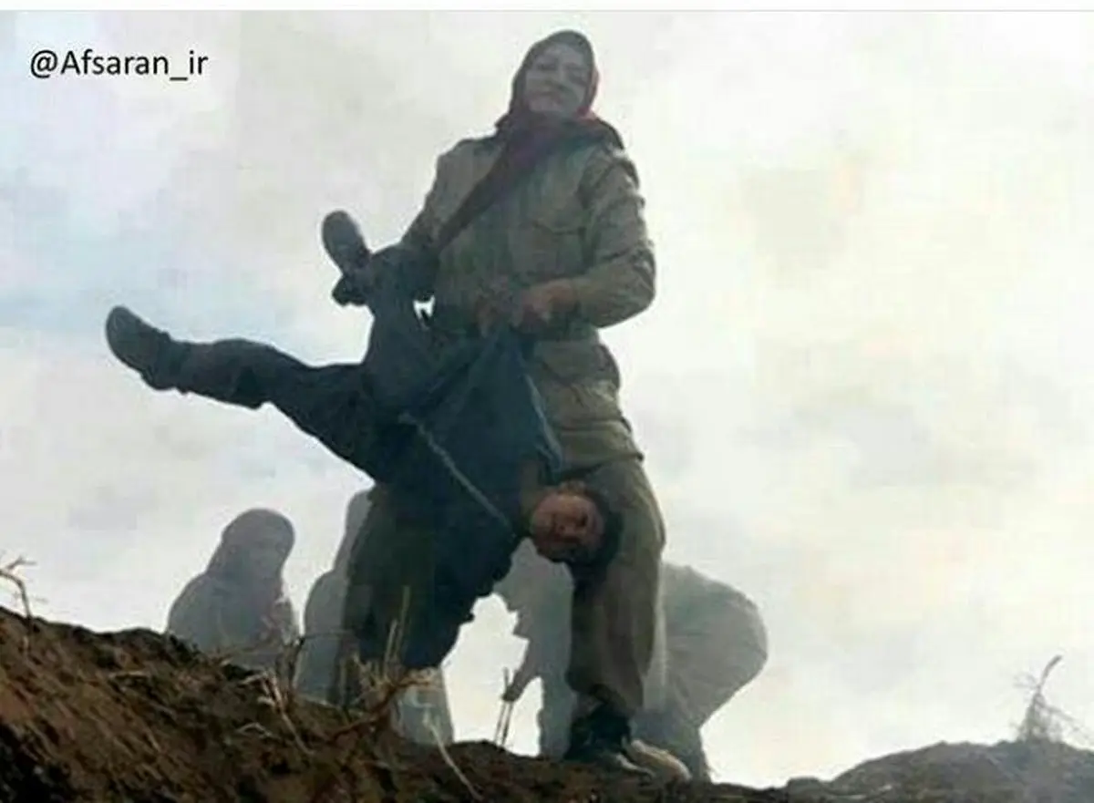 زنده به گور کردن کودکان کرد عراقی توسط منافقان!/ عکس