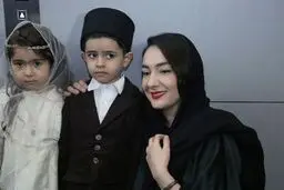 تصویری از حضور هانیه توسلی در جشنواره جهاني فيلم فجر