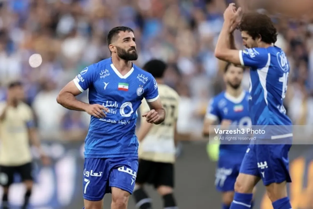 شادی معنادار ستاره دو گله استقلال