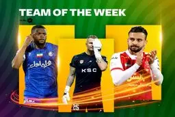 تیم منتخب هفته چهاردهم لیگ برتر