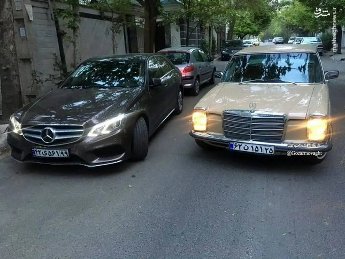 پدر و پسر جذاب آلمانی در تهران!/عکس