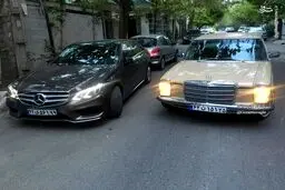 پدر و پسر جذاب آلمانی در تهران!/عکس
