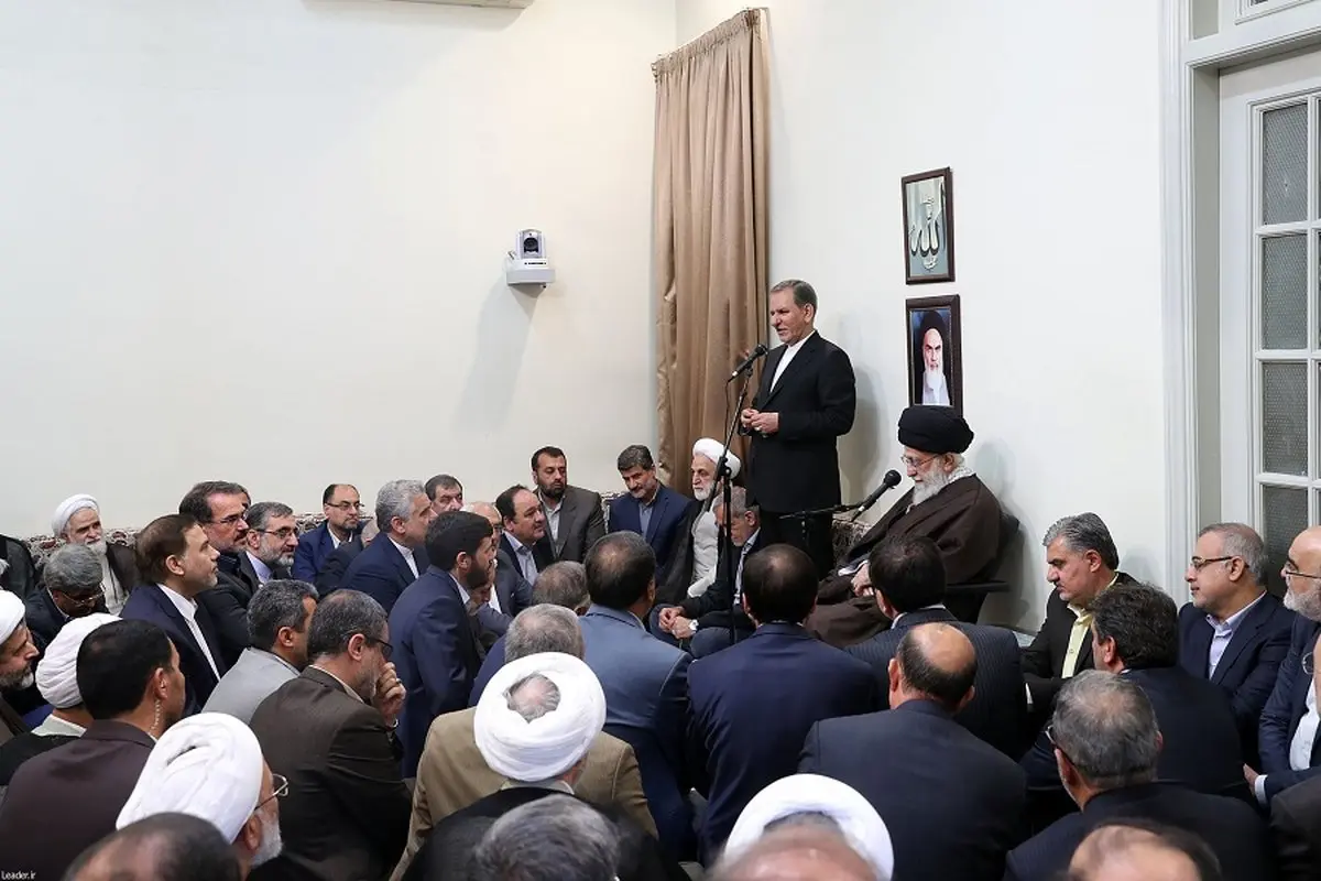 دیدار نوروزی جمعی از مسئولان ارشد نظام با رهبر انقلاب/تصاویر