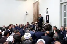 دیدار نوروزی جمعی از مسئولان ارشد نظام با رهبر انقلاب/تصاویر