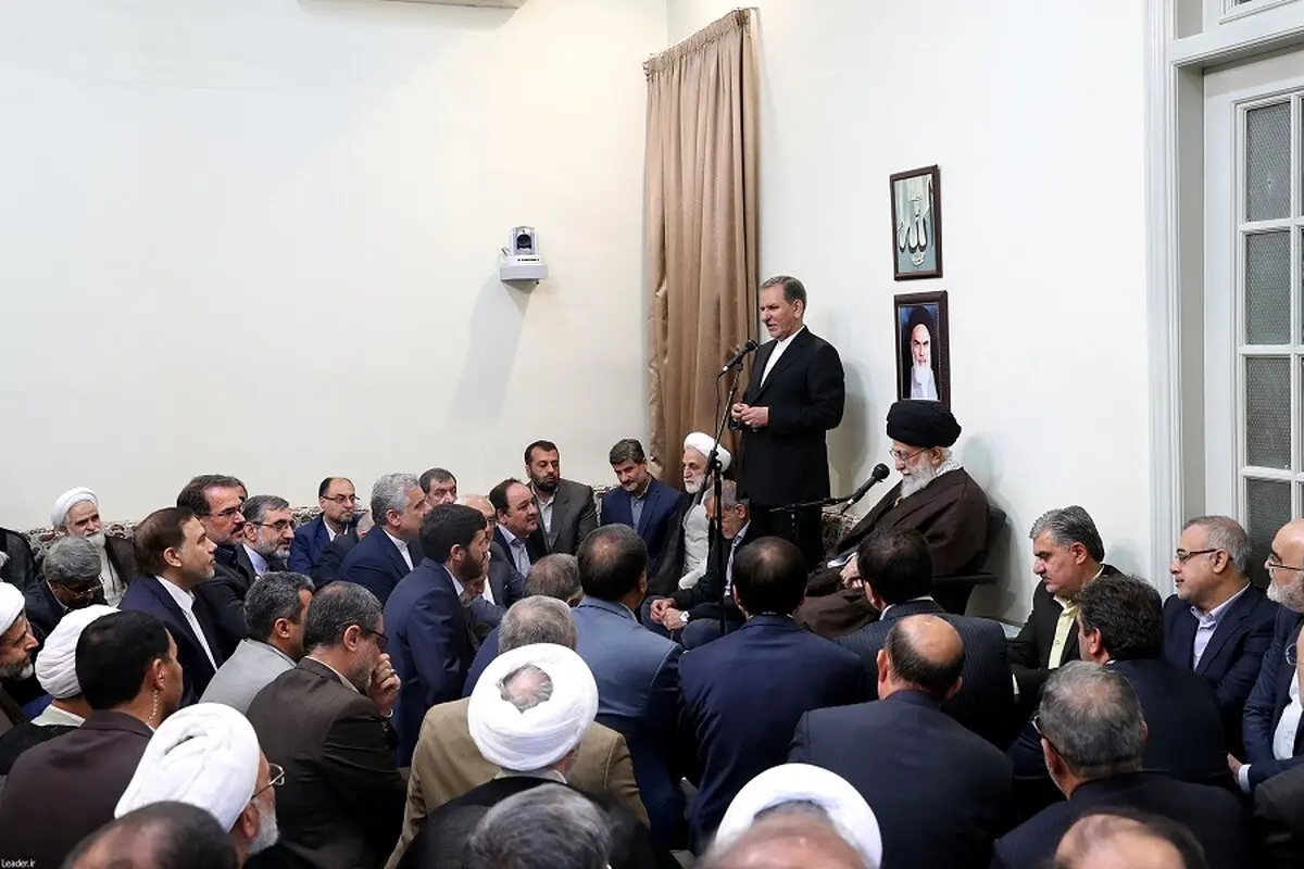 دیدار نوروزی جمعی از مسئولان ارشد نظام با رهبر انقلاب/تصاویر