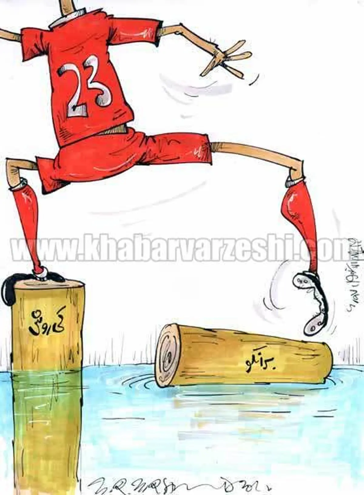 رامین رضائیان اینطوری از تیم ملی خط می‌خورد!