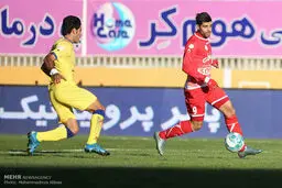 حاشیه‌های دیدار تیم‌های فوتبال پرسپولیس و نفت تهران/تصاویر